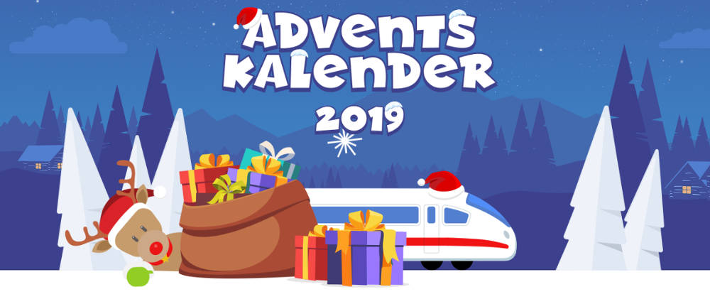 BAHN ADVENTSKALENDER 2019 » Alle DBPreise & Gewinne